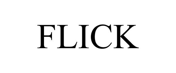 Trademark Logo FLICK