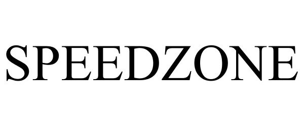 Trademark Logo SPEEDZONE