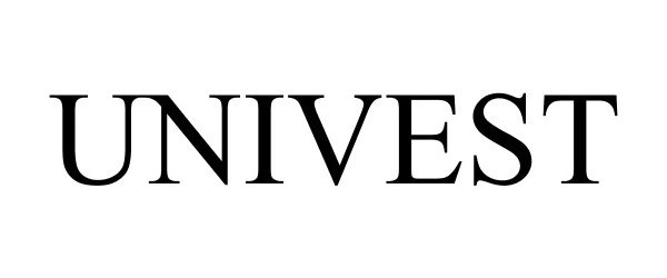 Trademark Logo UNIVEST