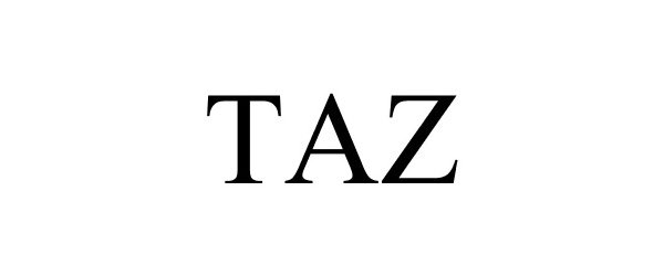 Trademark Logo TAZ