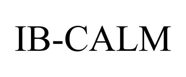 Trademark Logo IB-CALM