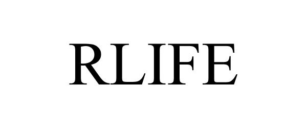Trademark Logo RLIFE