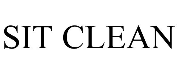 Trademark Logo SIT CLEAN