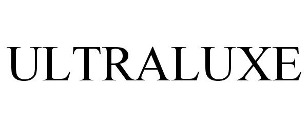 Trademark Logo ULTRALUXE