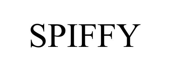 Trademark Logo SPIFFY