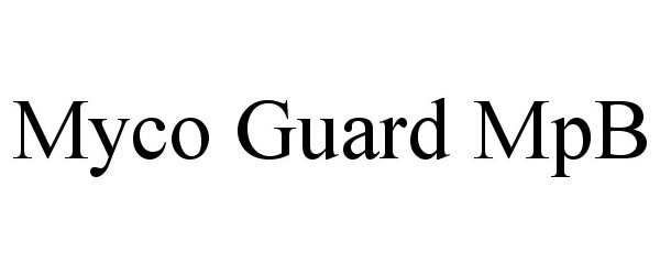  MYCO GUARD MPB