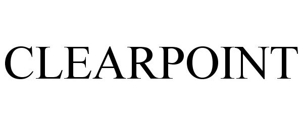 Trademark Logo CLEARPOINT