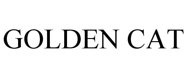 Trademark Logo GOLDEN CAT