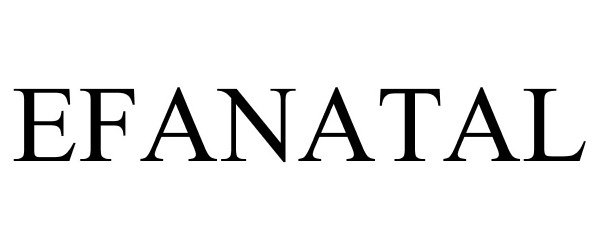 Trademark Logo EFANATAL