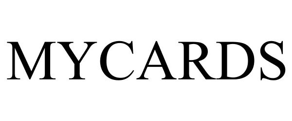 Trademark Logo MYCARDS