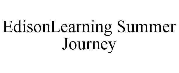  EDISONLEARNING SUMMER JOURNEY