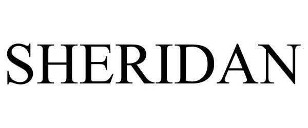 Trademark Logo SHERIDAN