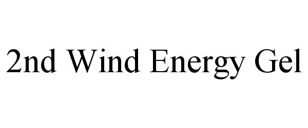  2ND WIND ENERGY GEL