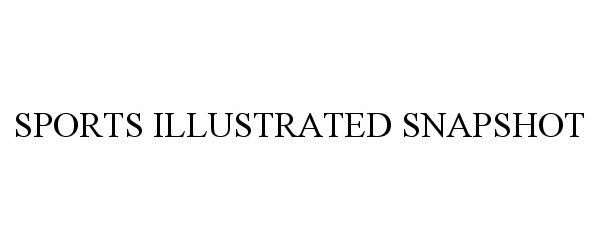 Trademark Logo SPORTS ILLUSTRATED SNAPSHOT