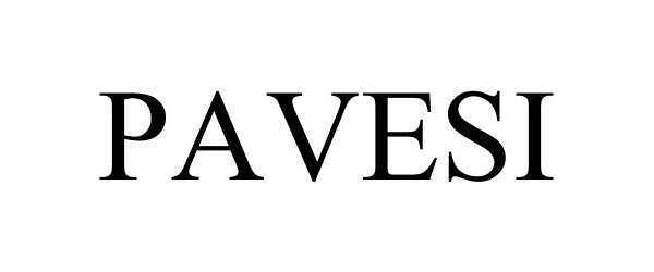 Trademark Logo PAVESI