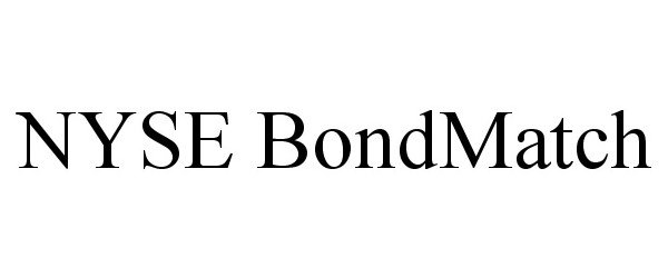  NYSE BONDMATCH