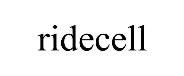 Trademark Logo RIDECELL