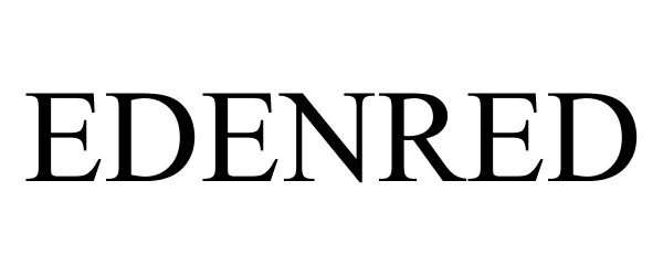 Trademark Logo EDENRED