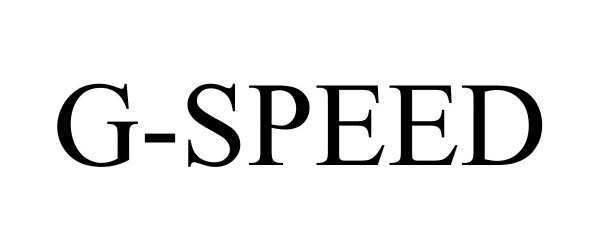 Trademark Logo G-SPEED