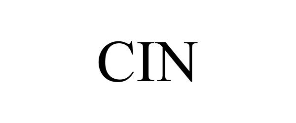 Trademark Logo CIN