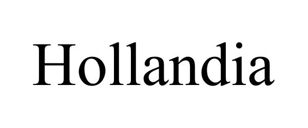  HOLLANDIA