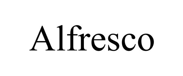 Trademark Logo ALFRESCO