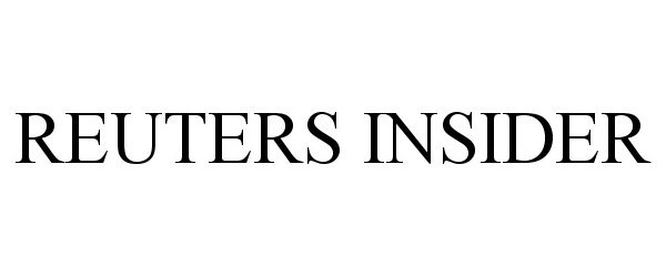 Trademark Logo REUTERS INSIDER