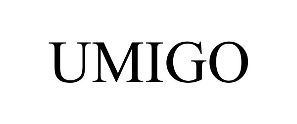 Trademark Logo UMIGO