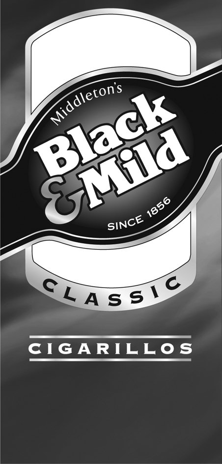 Trademark Logo BLACK &amp; MILD CLASSIC CIGARILLOS MIDDLETON'S SINCE 1856