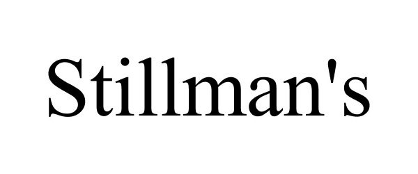  STILLMAN'S