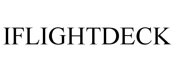 Trademark Logo IFLIGHTDECK