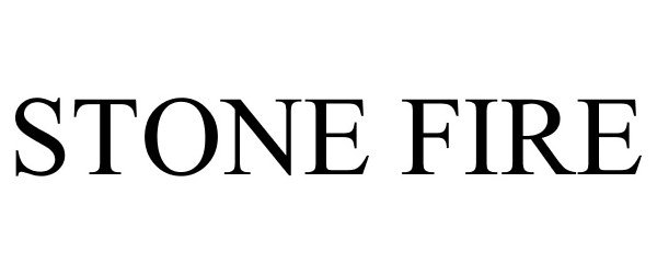 Trademark Logo STONEFIRE