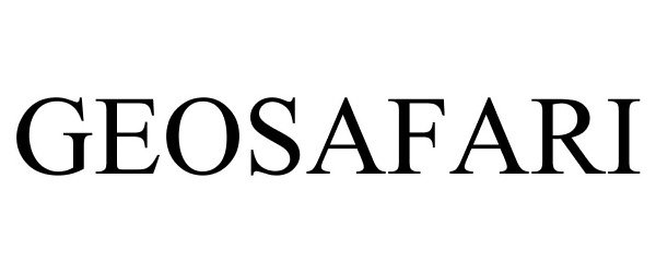 Trademark Logo GEOSAFARI