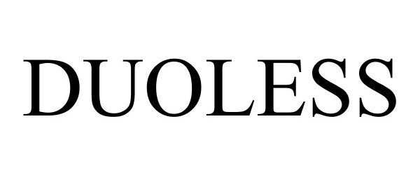 Trademark Logo DUOLESS