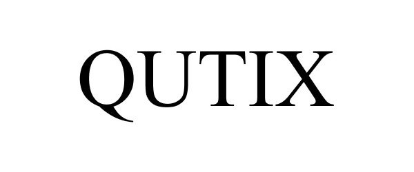 Trademark Logo QUTIX