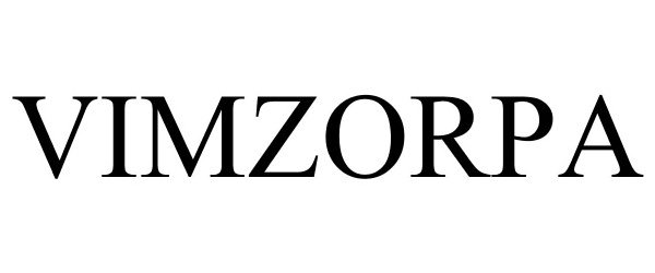 Trademark Logo VIMZORPA