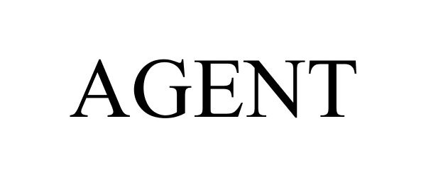 Trademark Logo AGENT