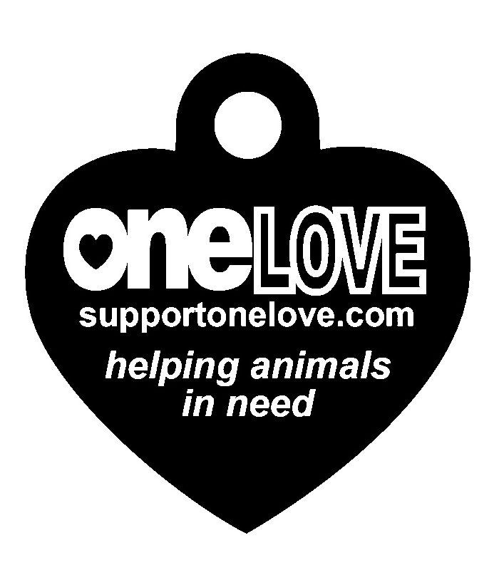 Trademark Logo ONE LOVE SUPPORTONELOVE.COM HELPING ANIMALS IN NEED