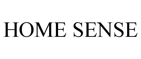 Trademark Logo HOME SENSE