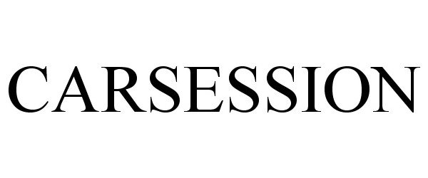 Trademark Logo CARSESSION