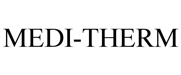 Trademark Logo MEDI-THERM