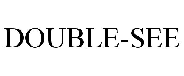 Trademark Logo DOUBLE-SEE