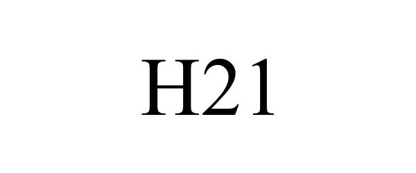 Trademark Logo H21