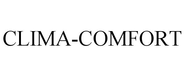 Trademark Logo CLIMA-COMFORT