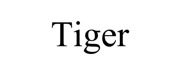 Trademark Logo TIGER