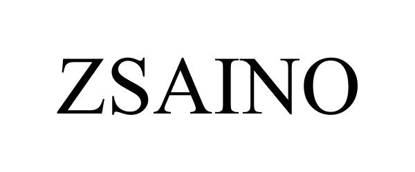 Trademark Logo ZSAINO