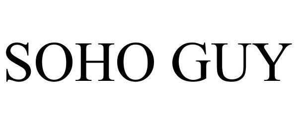 Trademark Logo SOHO GUY