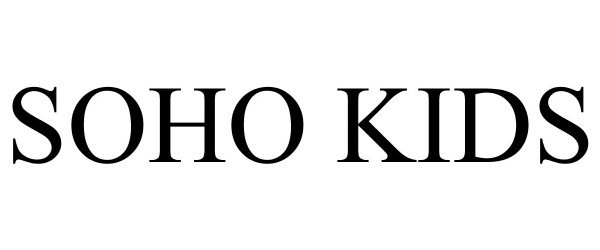 Trademark Logo SOHO KIDS