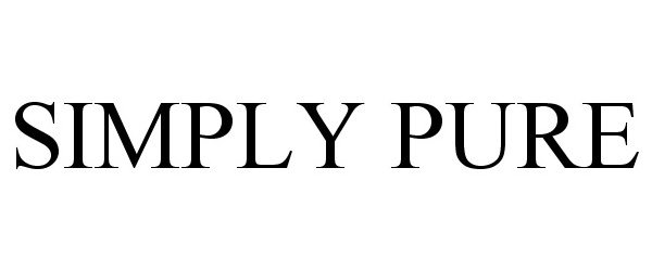 Trademark Logo SIMPLY PURE