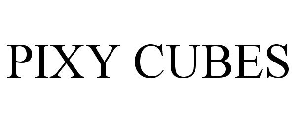 Trademark Logo PIXY CUBES